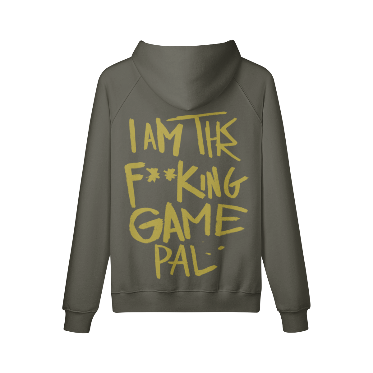 "I Am The F**king Game Pal" Oversized Heavyweight Premium Hoodie