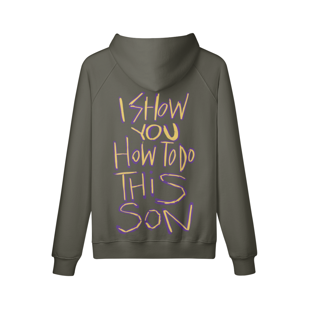 "Show You How To Do This" Oversized Heavyweight Premium Hoodie