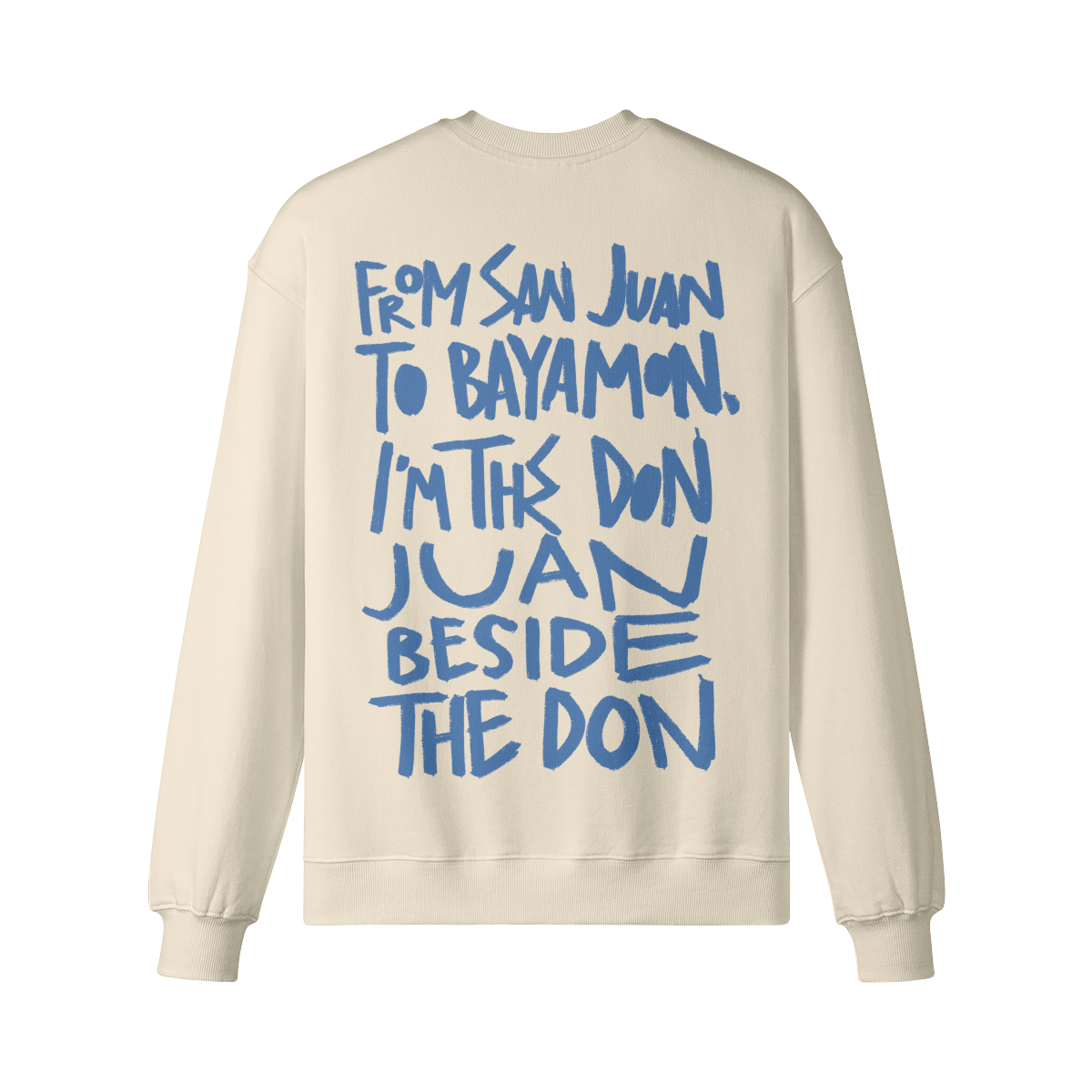 "San Juan To Bayamon" Oversized Heavyweight Premium Sweatshirt