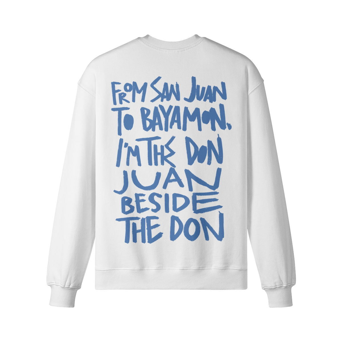 "San Juan To Bayamon" Oversized Heavyweight Premium Sweatshirt