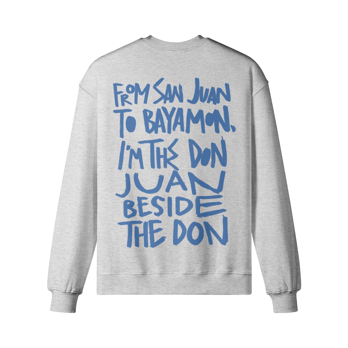 "San Juan To Bayamon" Oversized Heavyweight Premium Sweatshirt