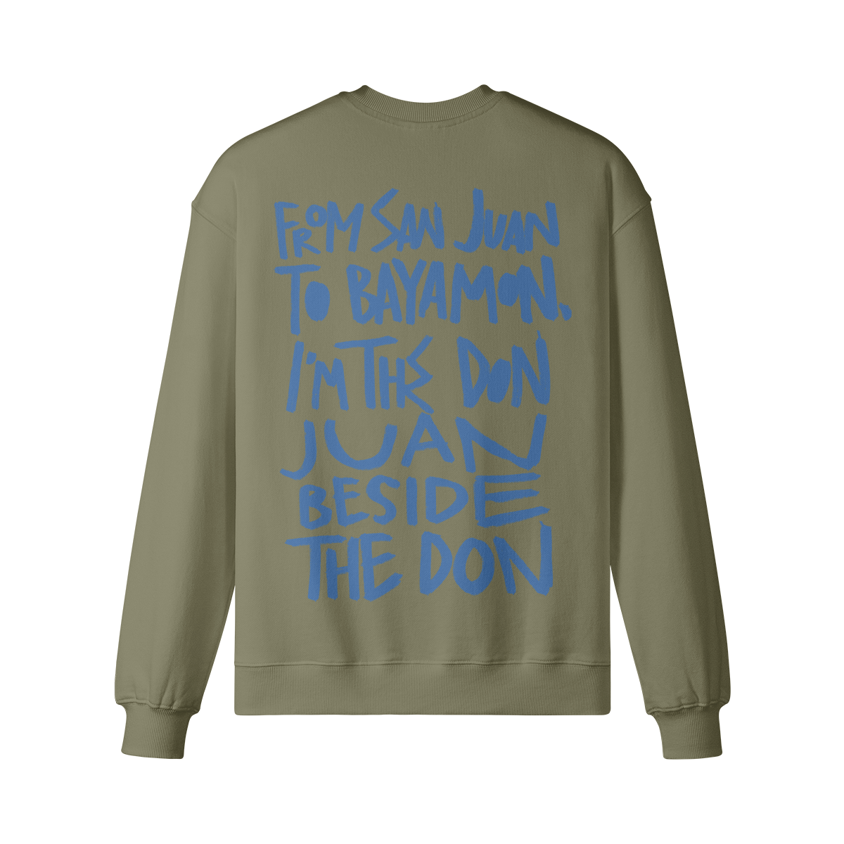 "San Juan To Bayamon" Oversized Heavyweight Premium Sweatshirt