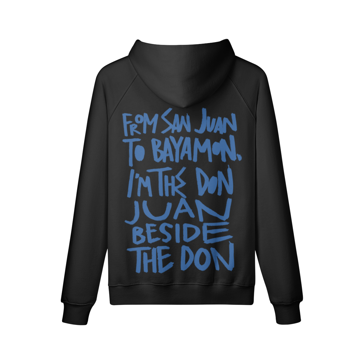 "San Juan To Bayamon" Oversized Heavyweight Premium Hoodie