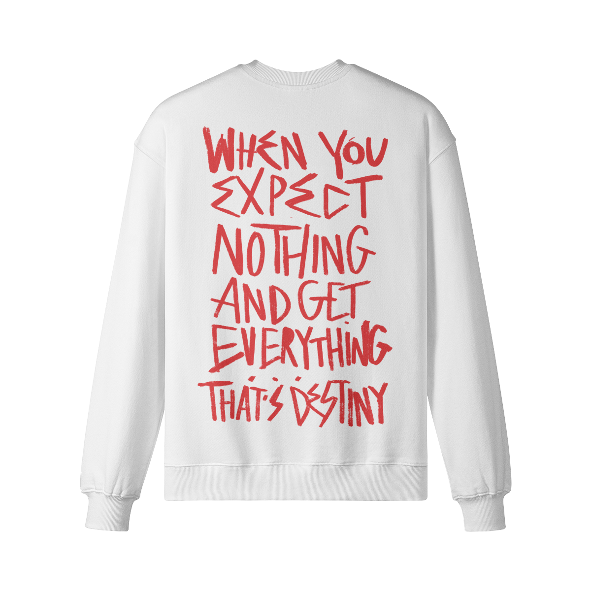 "That's Destiny" Oversized Heavyweight Premium Sweatshirt