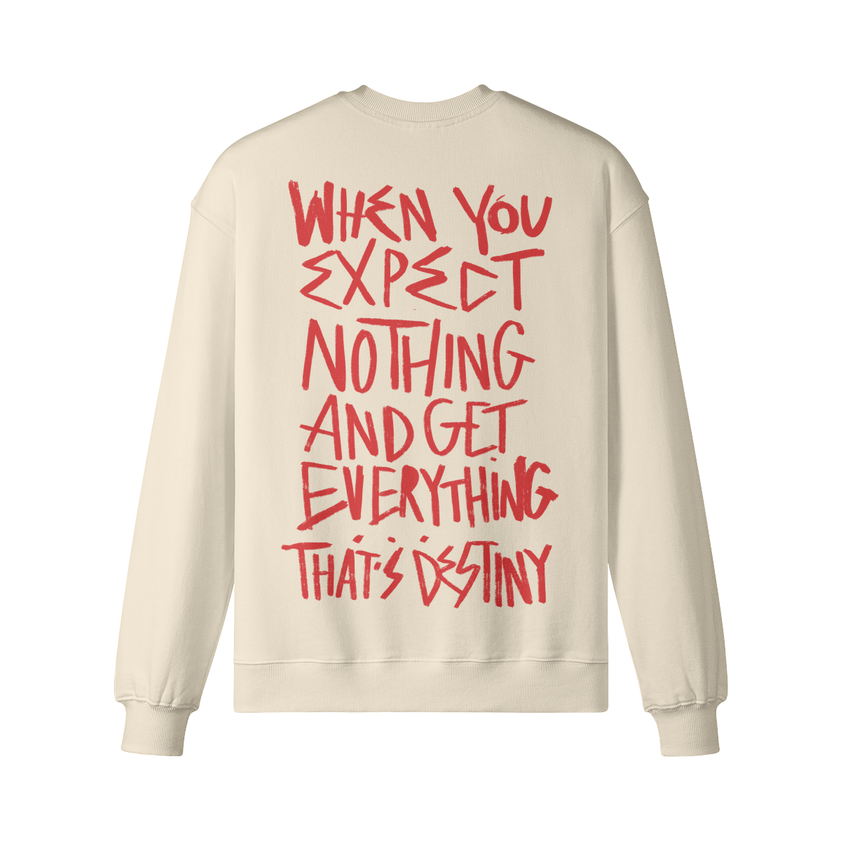 "That's Destiny" Oversized Heavyweight Premium Sweatshirt