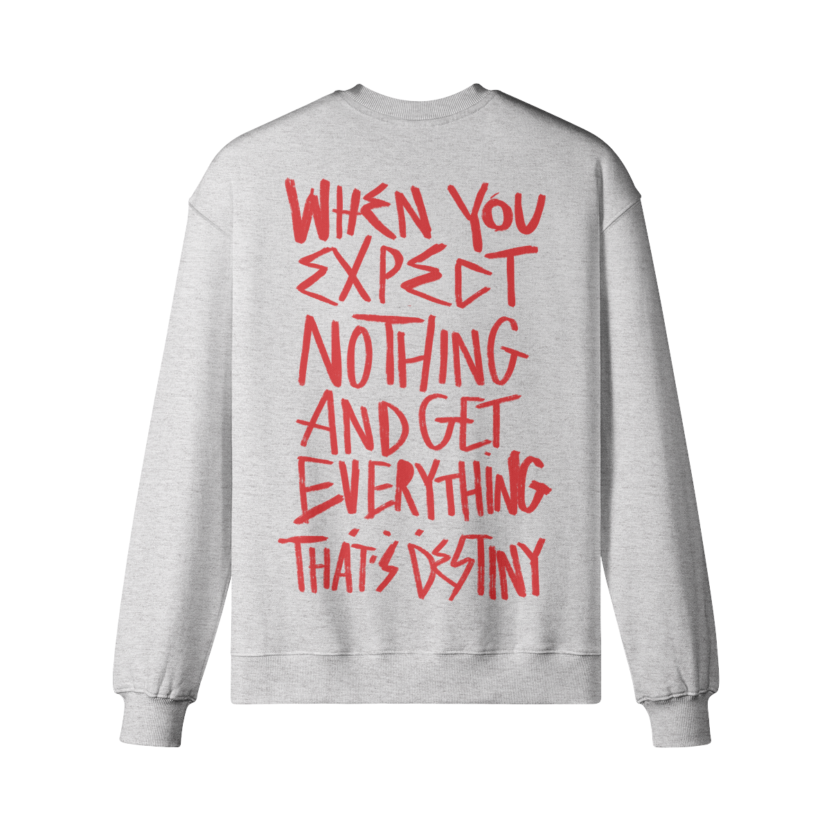 "That's Destiny" Oversized Heavyweight Premium Sweatshirt