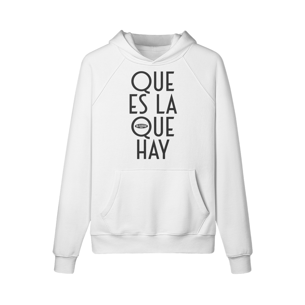 "Que Es La Que Hay" Oversized Heavyweight Premium Hoodie