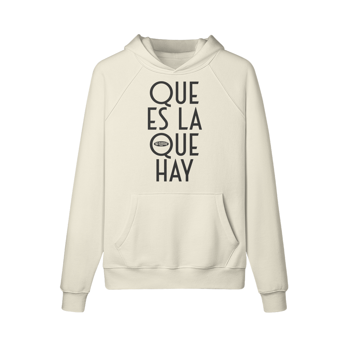 "Que Es La Que Hay" Oversized Heavyweight Premium Hoodie