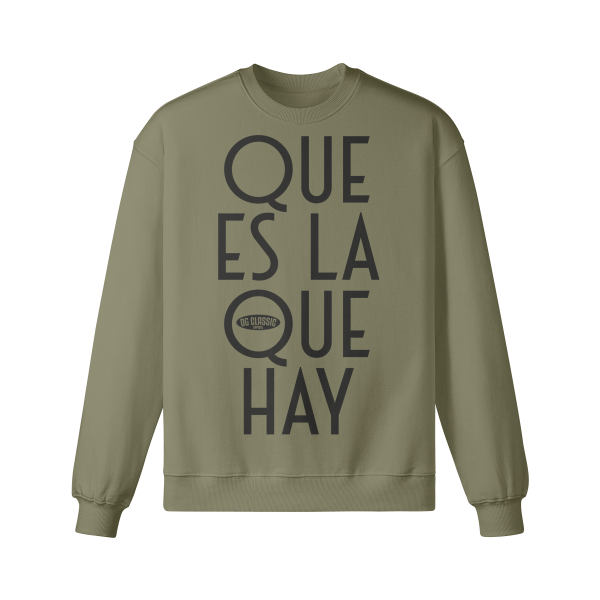 "Que Es La Que Hay" Oversized Heavyweight Premium Sweatshirt