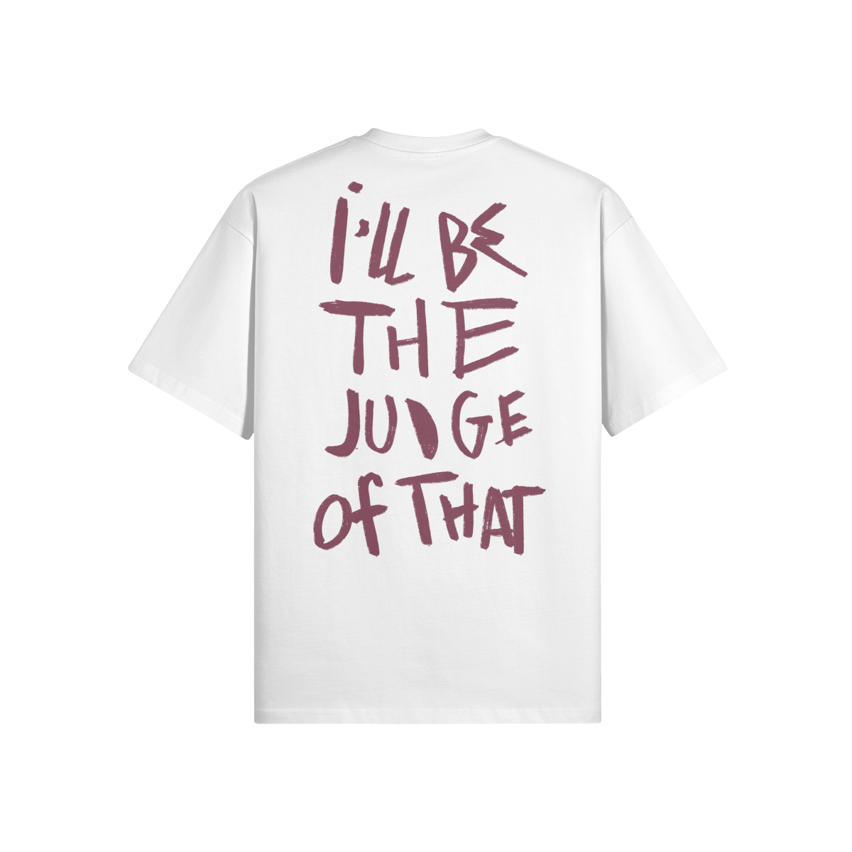 "Judge Of That" Oversized Heavyweight Premium T-Shirt