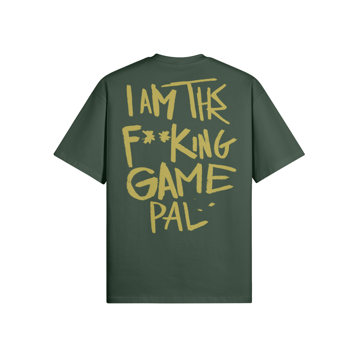 "I Am The F**king Game Pal" Oversized Heavyweight Premium T-Shirt