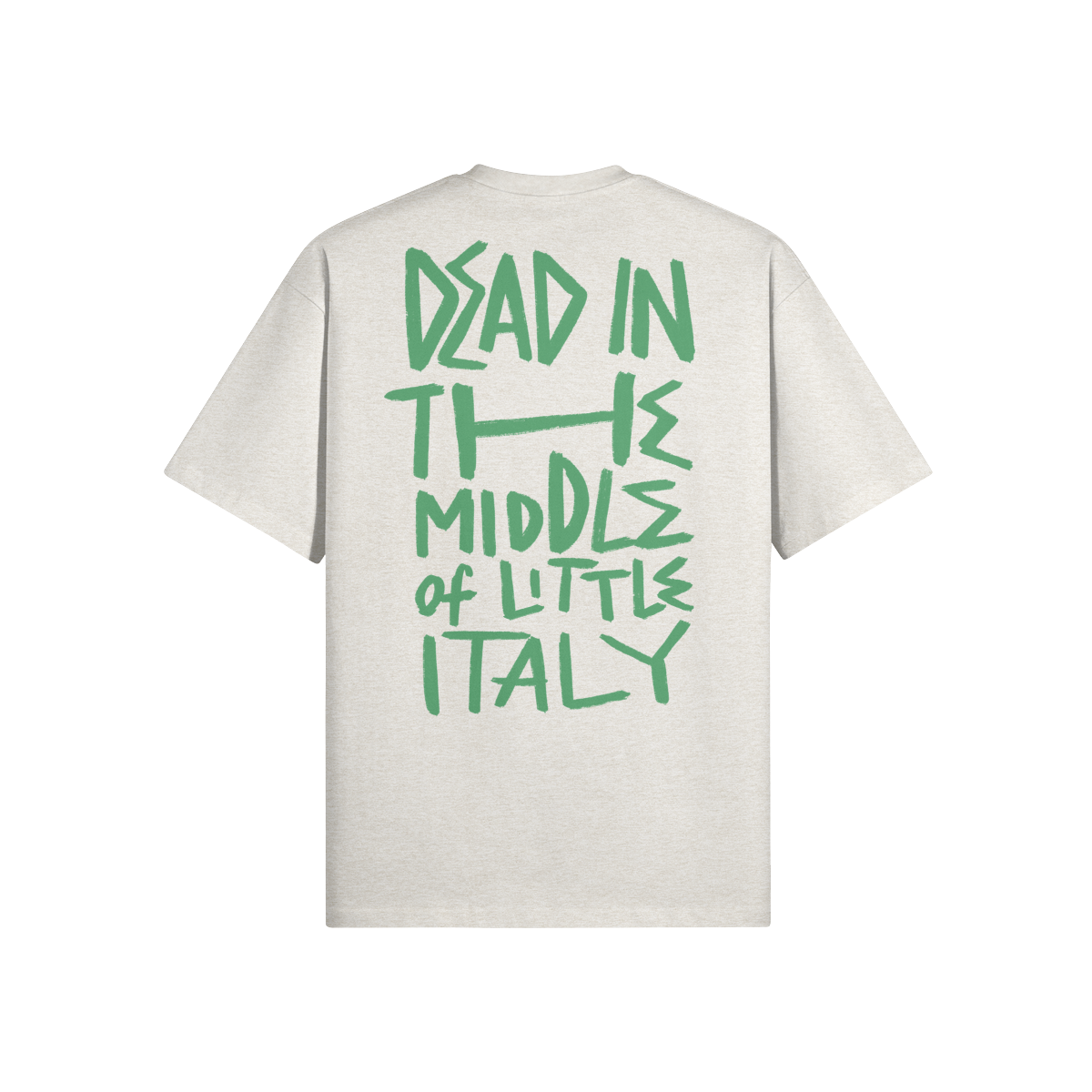 "Middle Of Little Italy" Oversized Heavyweight Premium T-Shirt