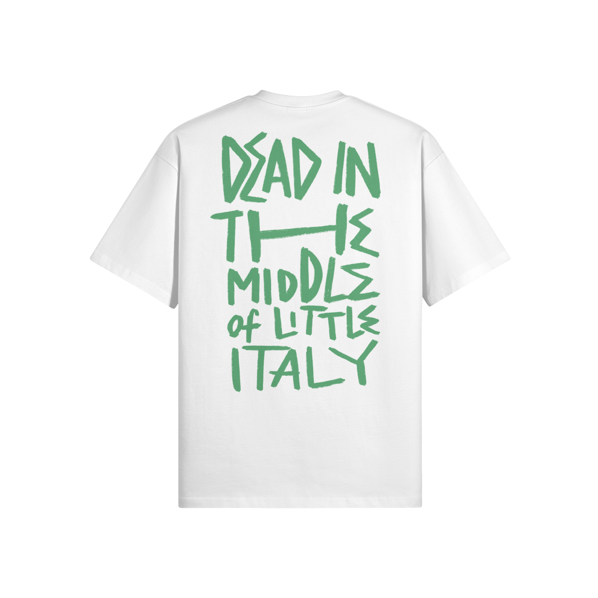 "Middle Of Little Italy" Oversized Heavyweight Premium T-Shirt