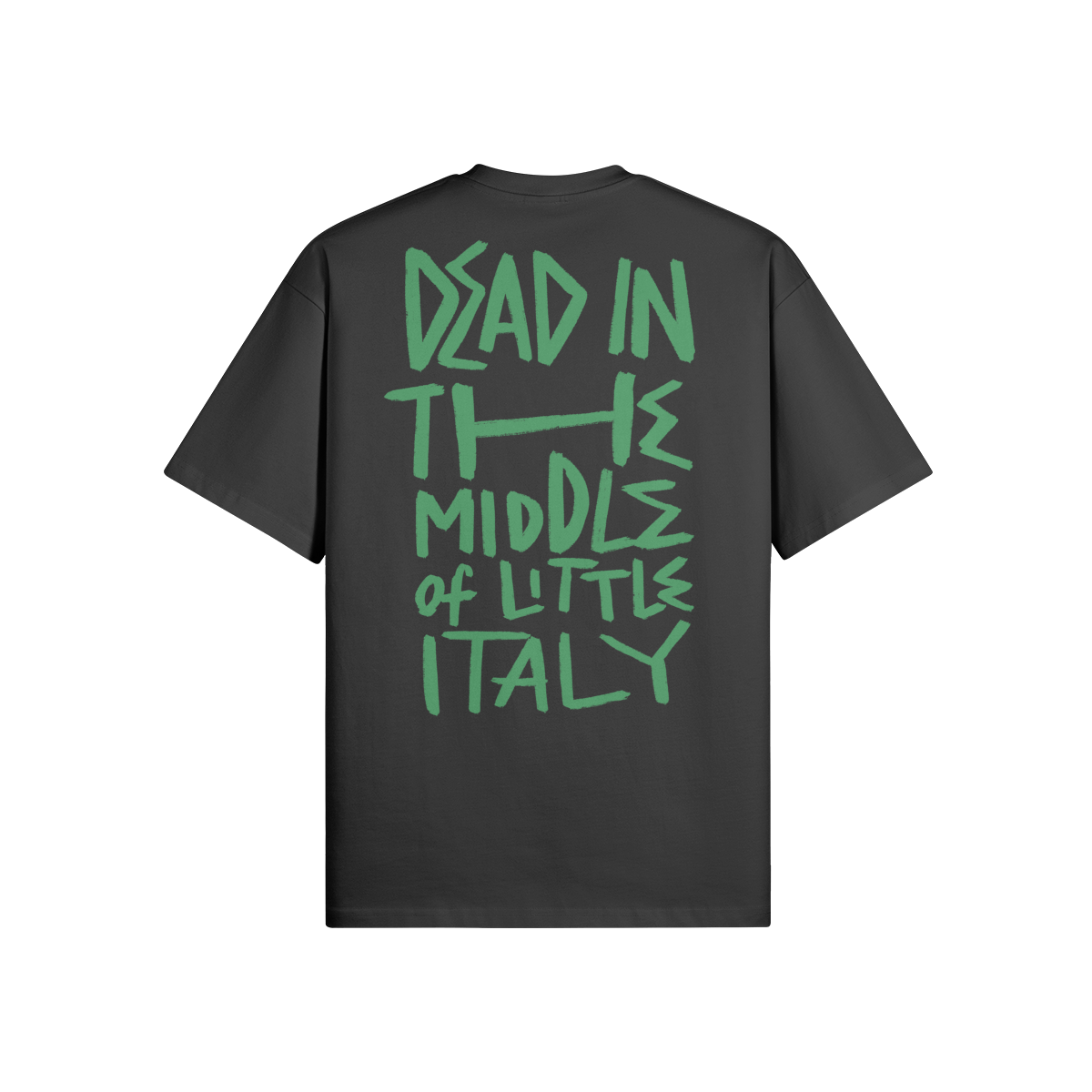 "Middle Of Little Italy" Oversized Heavyweight Premium T-Shirt