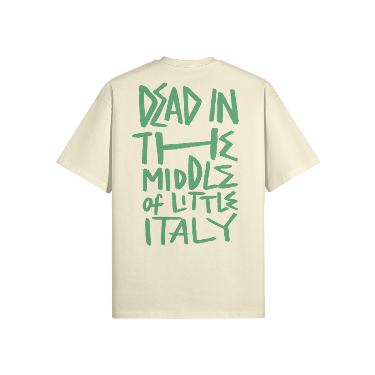 "Middle Of Little Italy" Oversized Heavyweight Premium T-Shirt