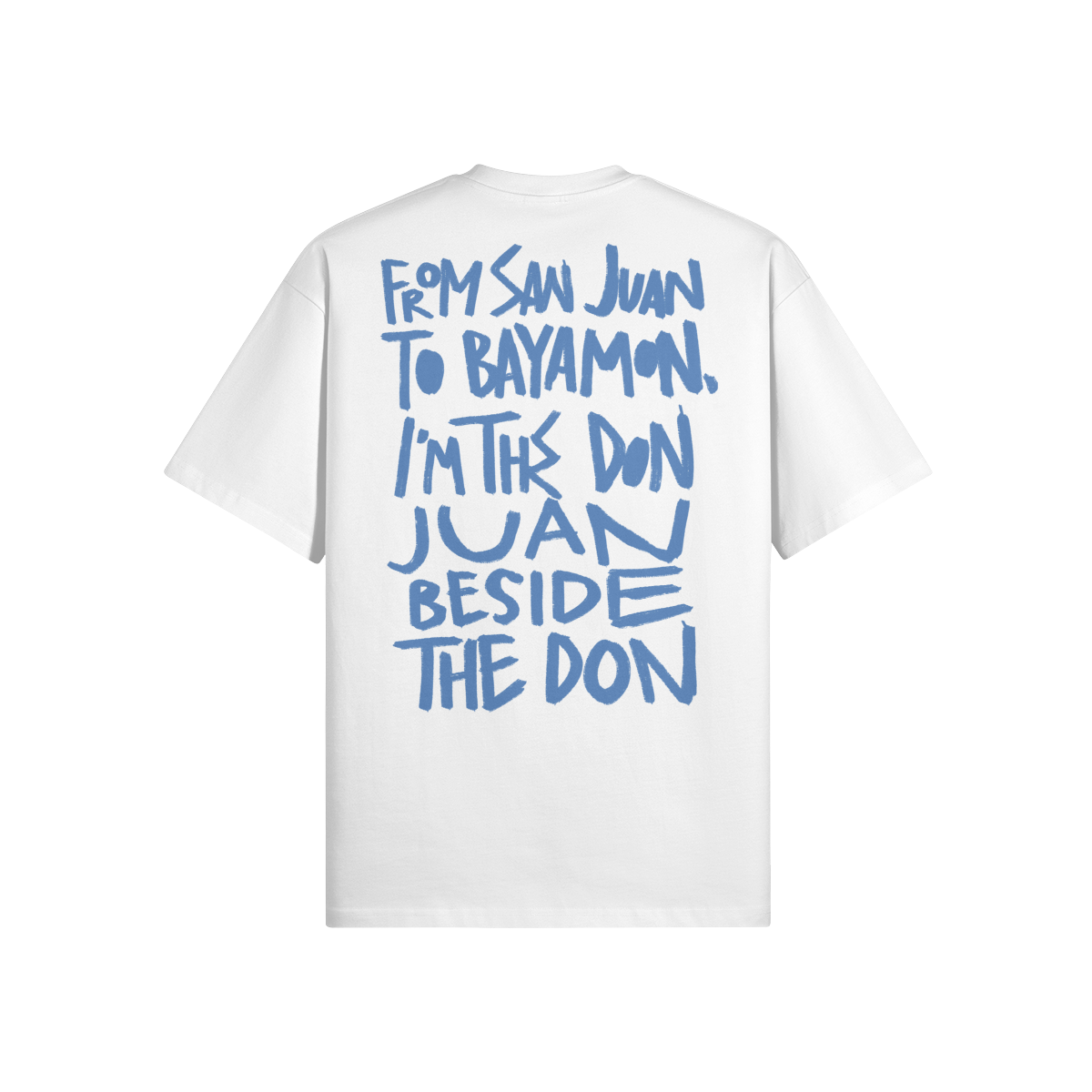 "San Juan To Bayamon" Oversized Heavyweight Premium T-Shirt