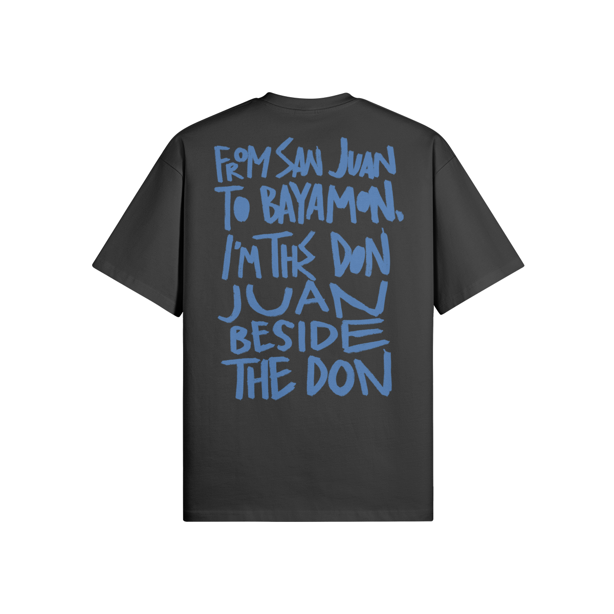 "San Juan To Bayamon" Oversized Heavyweight Premium T-Shirt