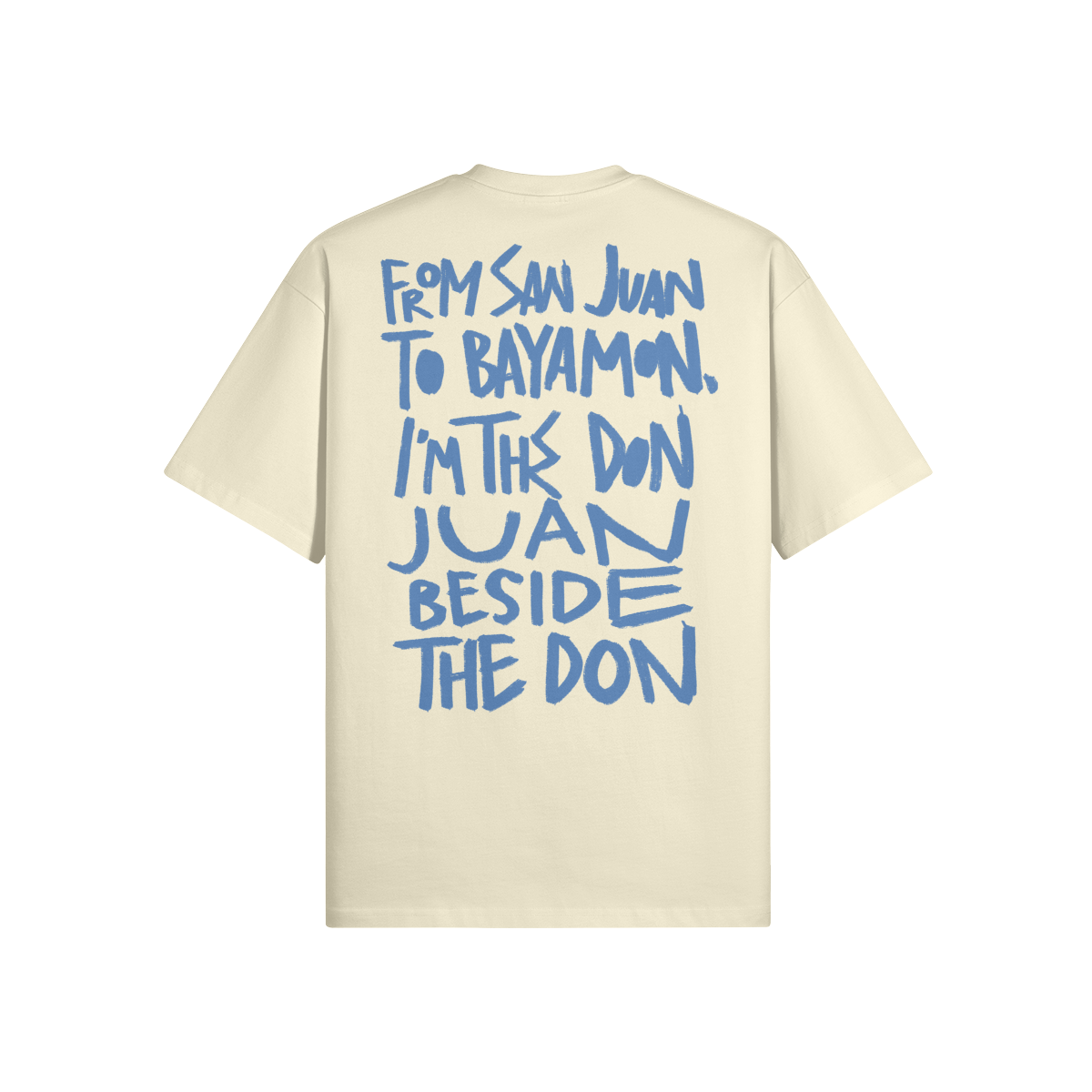 "San Juan To Bayamon" Oversized Heavyweight Premium T-Shirt