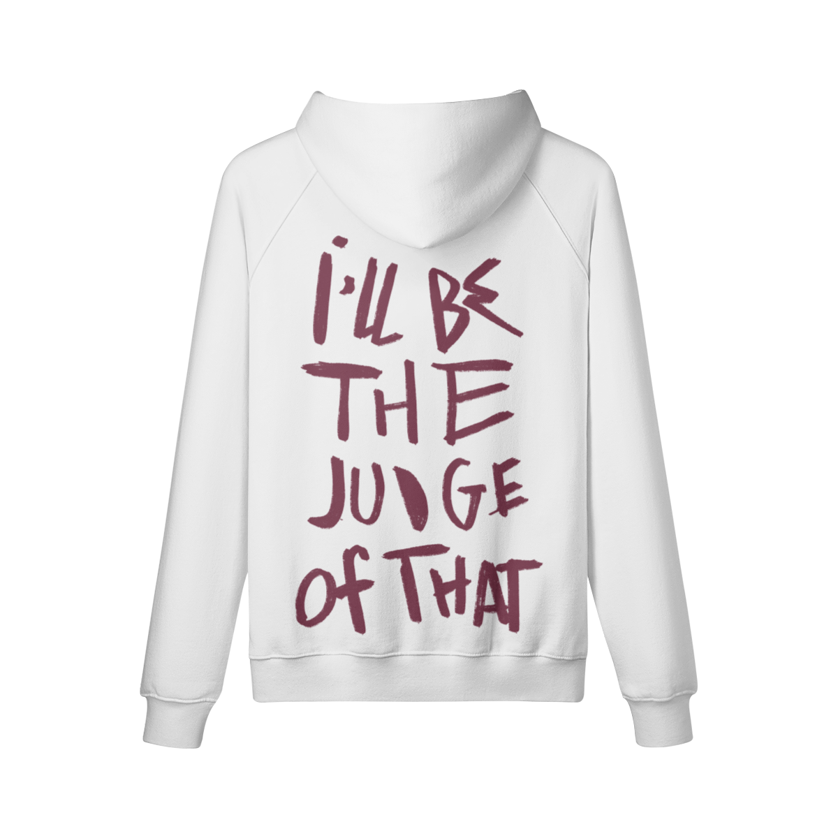 "Judge Of That" Oversized Heavyweight Premium Hoodie