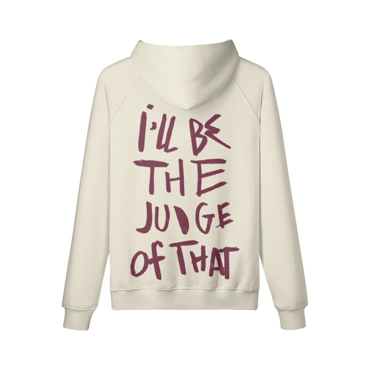 "Judge Of That" Oversized Heavyweight Premium Hoodie