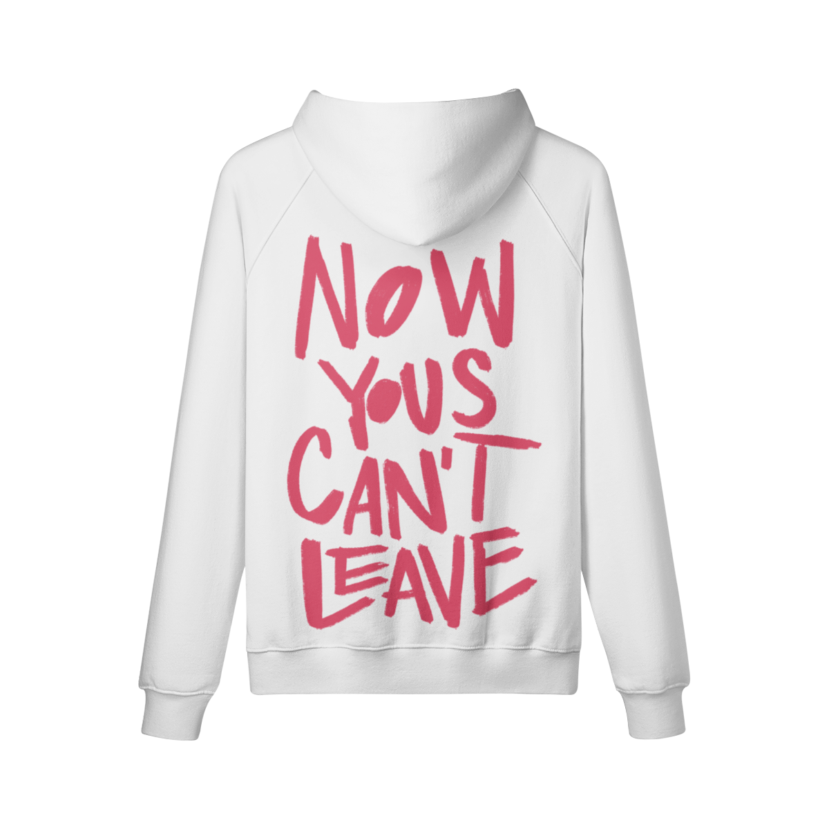 "Now Yous Can't Leave" Oversized Heavyweight Premium Hoodie