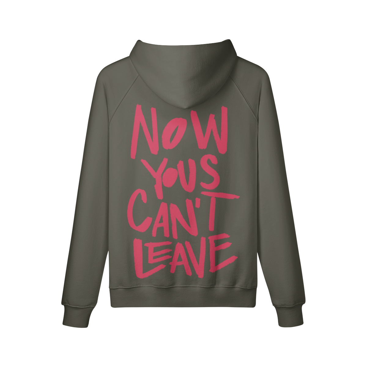 "Now Yous Can't Leave" Oversized Heavyweight Premium Hoodie