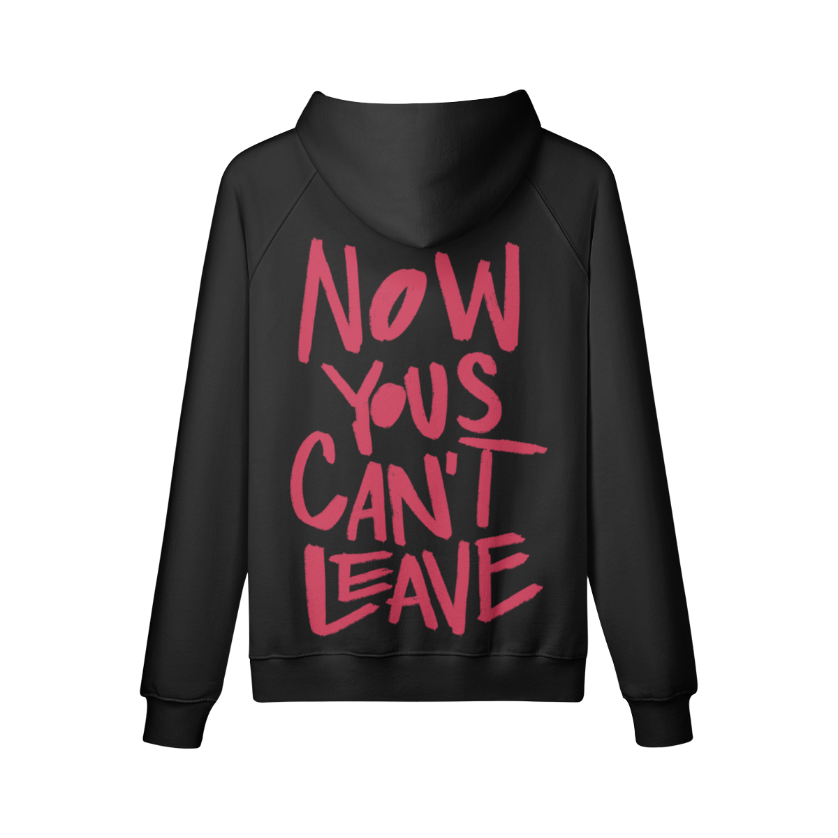 "Now Yous Can't Leave" Oversized Heavyweight Premium Hoodie