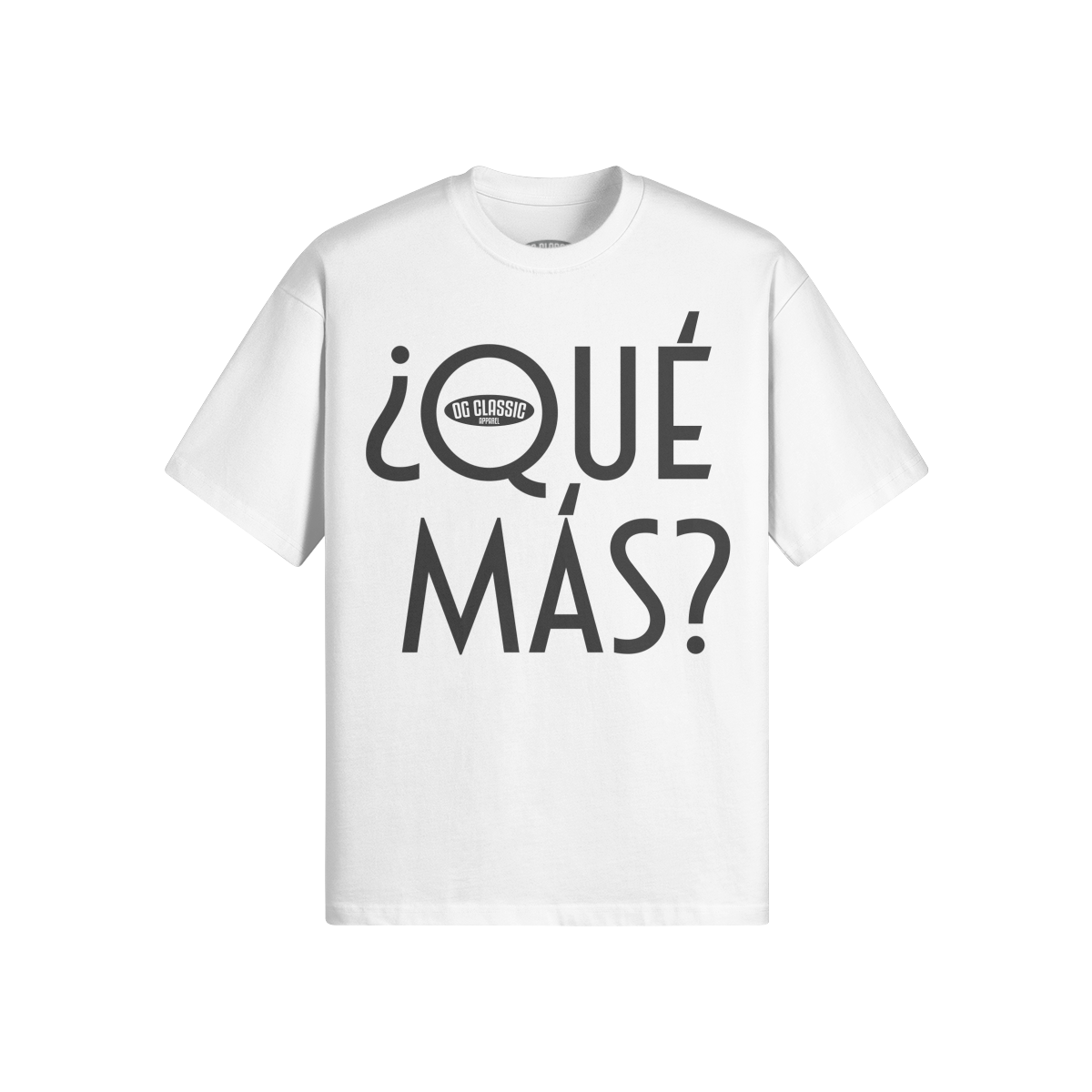 "Que Mas" Oversized Heavyweight Premium T-Shirt