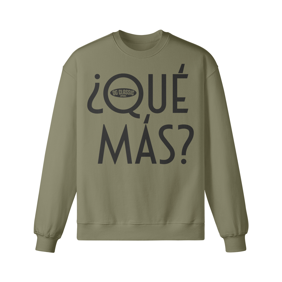 "Que Mas" Oversized Heavyweight Premium Sweatshirt