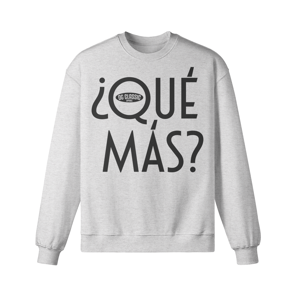 "Que Mas" Oversized Heavyweight Premium Sweatshirt