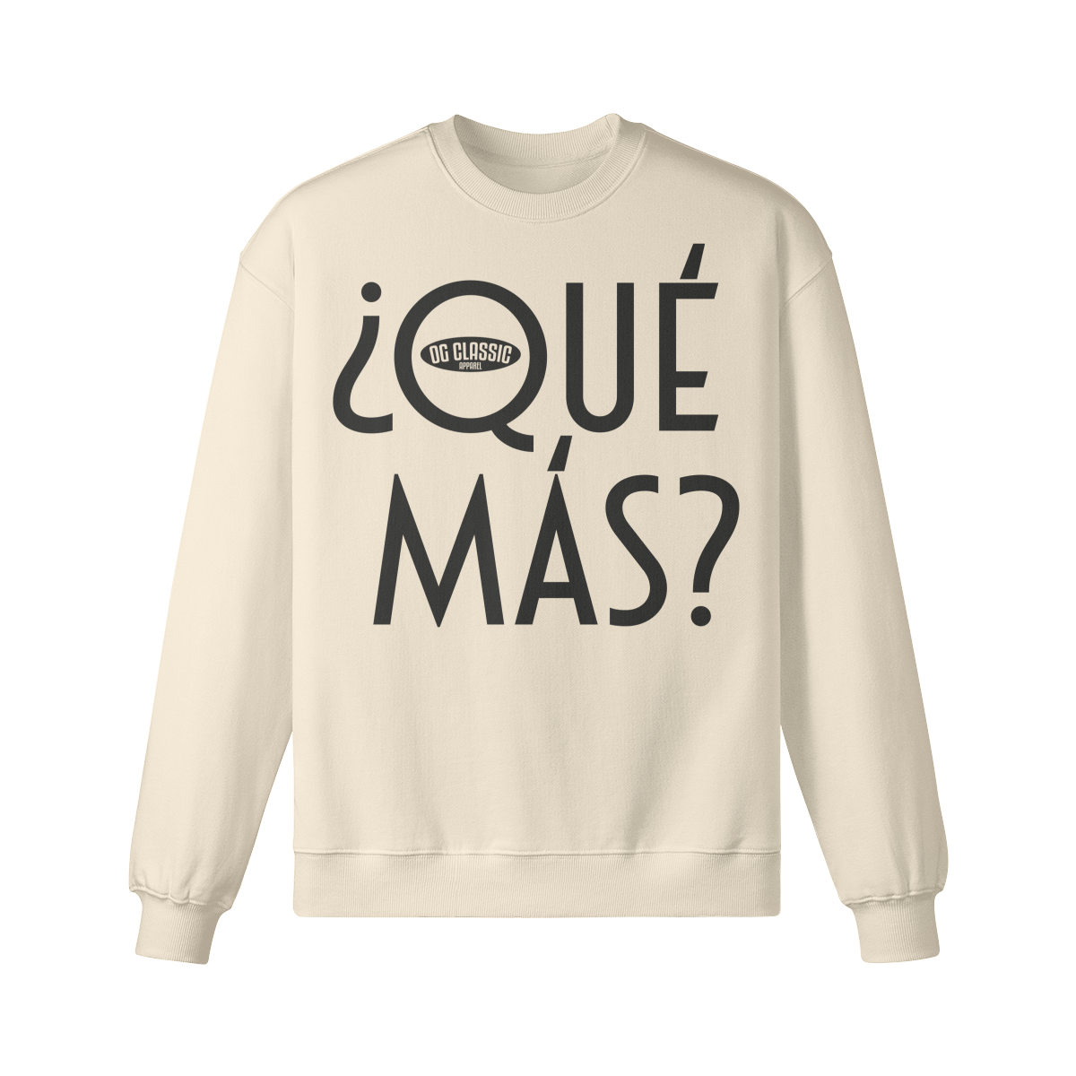 "Que Mas" Oversized Heavyweight Premium Sweatshirt