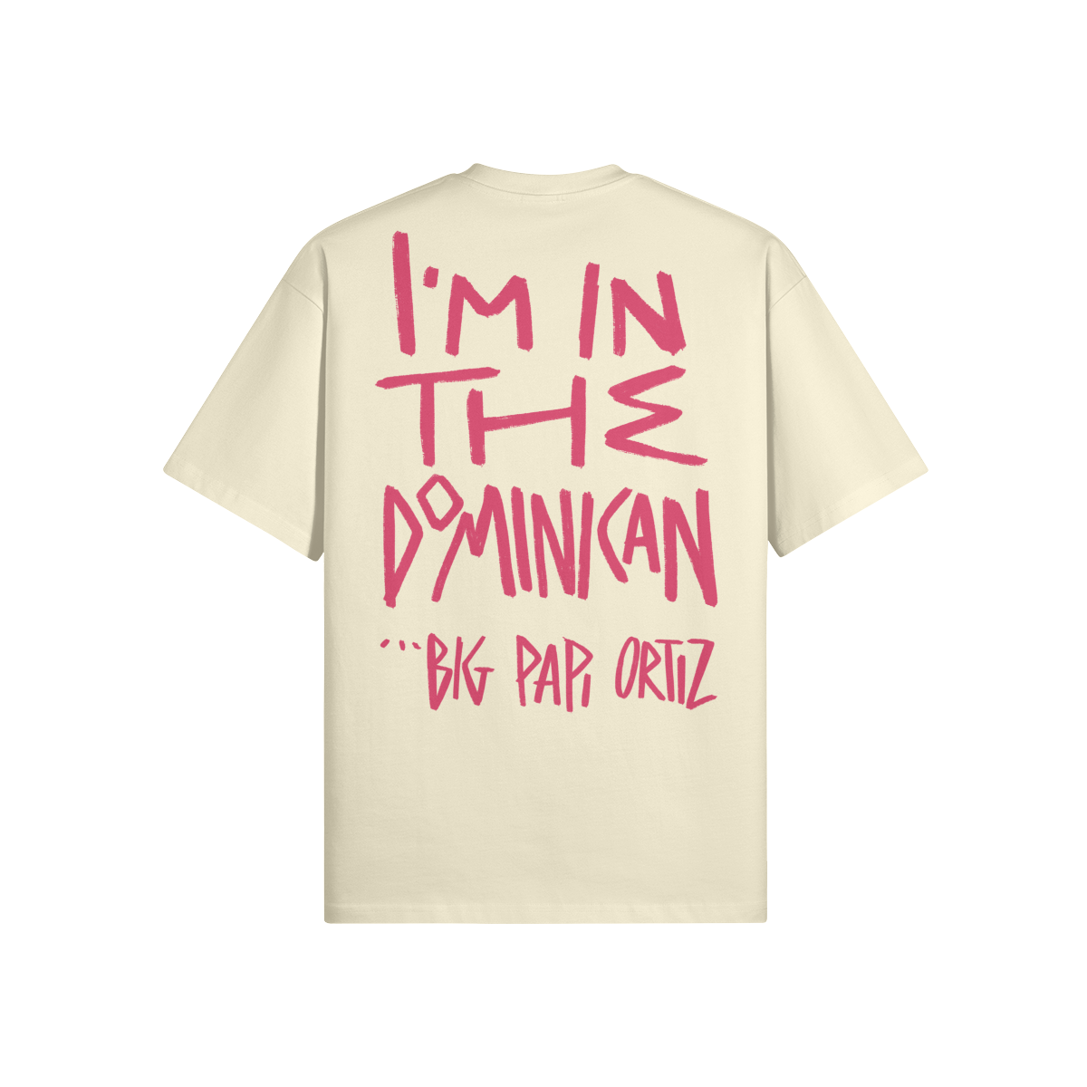 "I'm In The Dominican" Oversized Heavyweight Premium T-Shirt