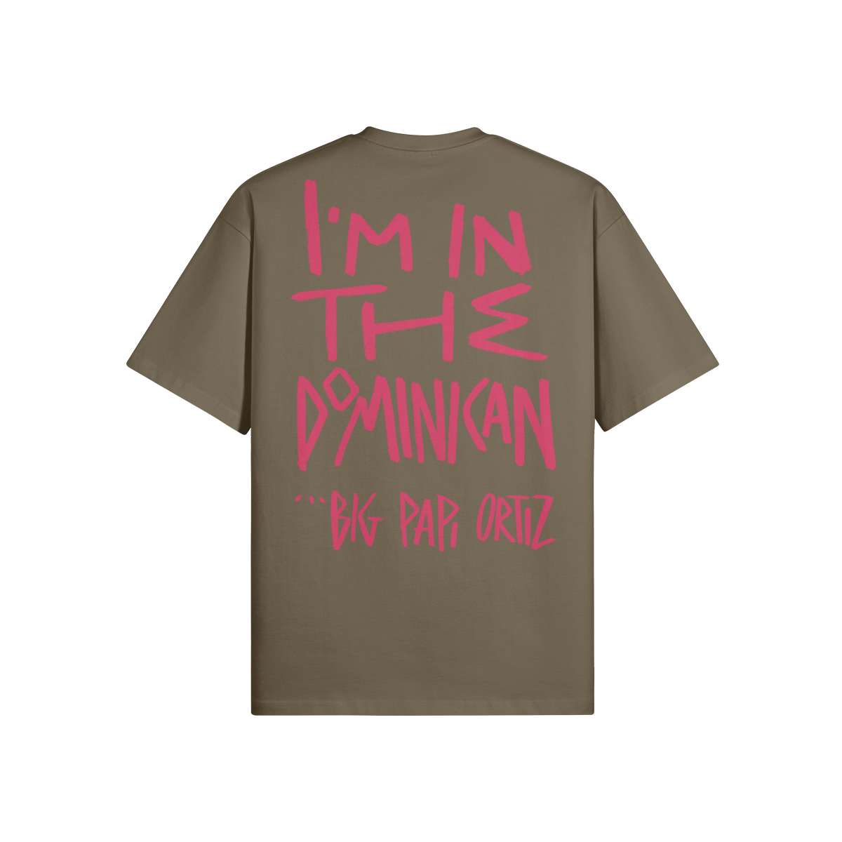 "I'm In The Dominican" Oversized Heavyweight Premium T-Shirt