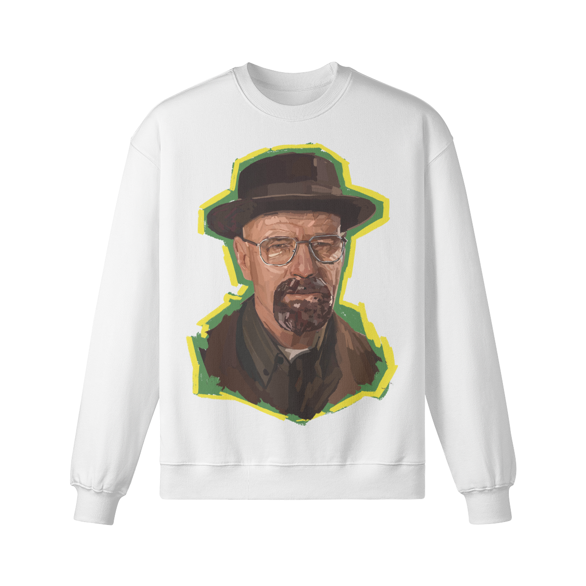 "I Am The One Who Knocks" Oversized Heavyweight Premium Sweatshirt