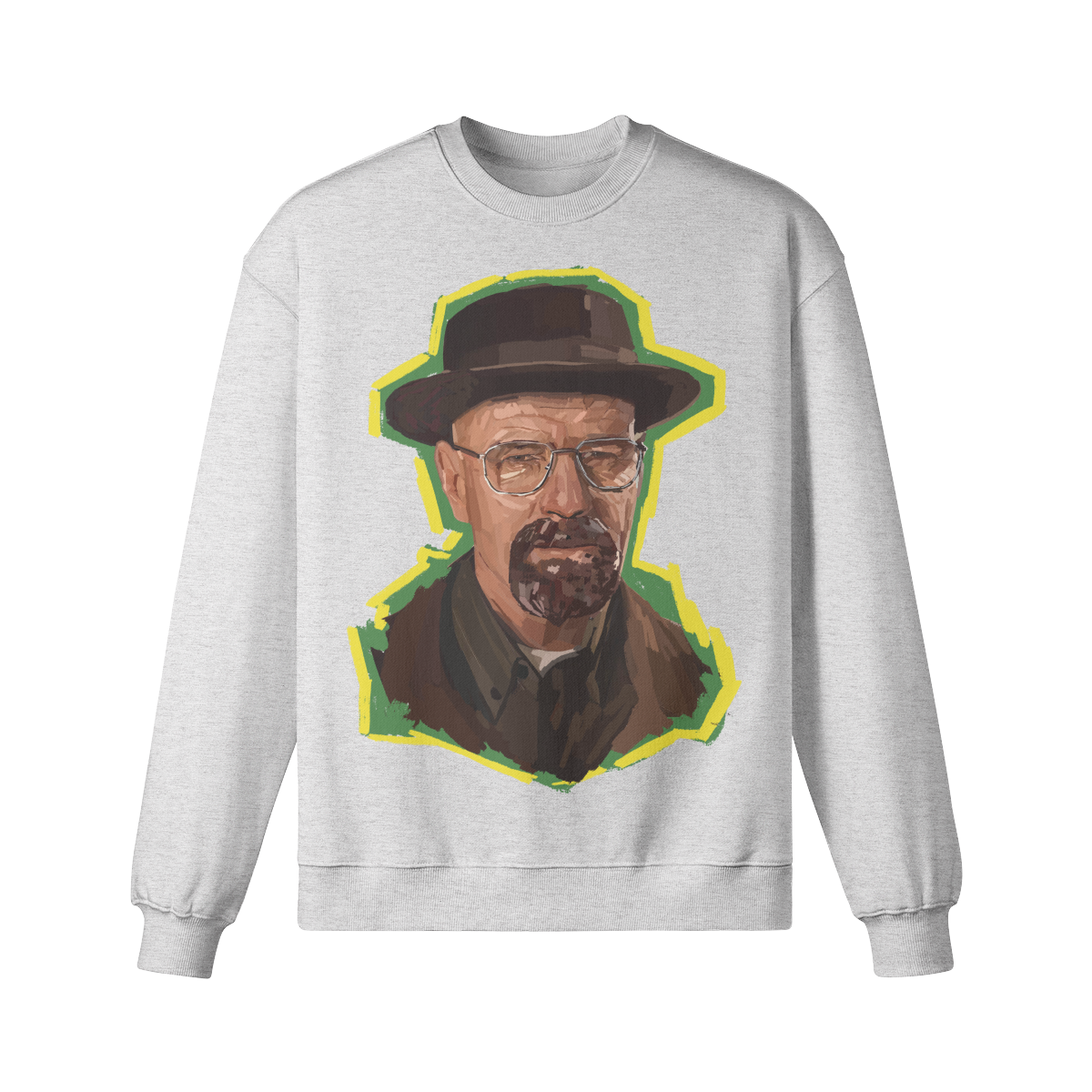 "I Am The One Who Knocks" Oversized Heavyweight Premium Sweatshirt