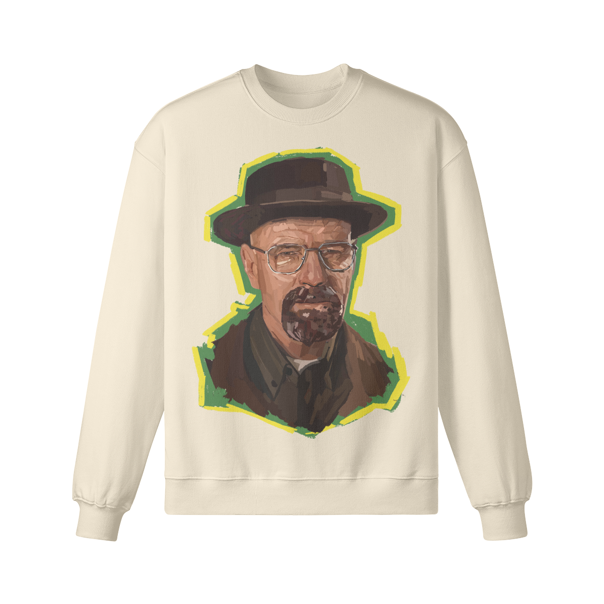 "I Am The One Who Knocks" Oversized Heavyweight Premium Sweatshirt