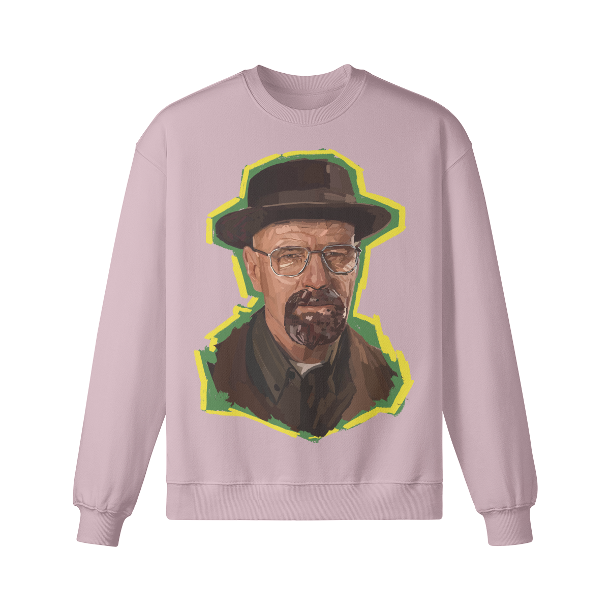 "I Am The One Who Knocks" Oversized Heavyweight Premium Sweatshirt