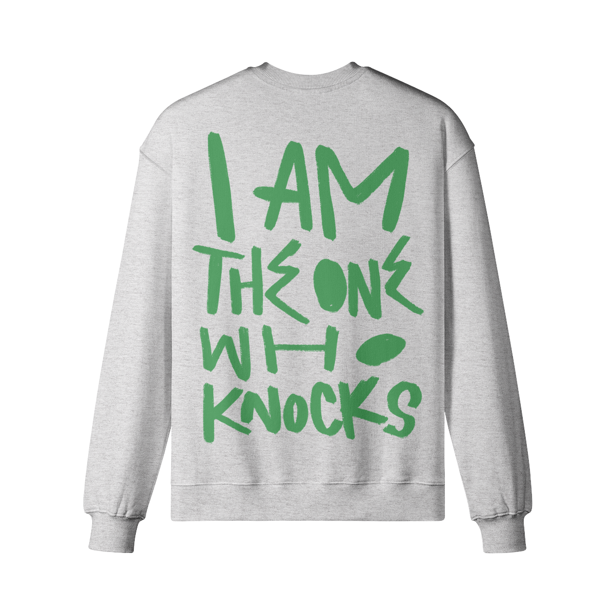 "I Am The One Who Knocks" Oversized Heavyweight Premium Sweatshirt