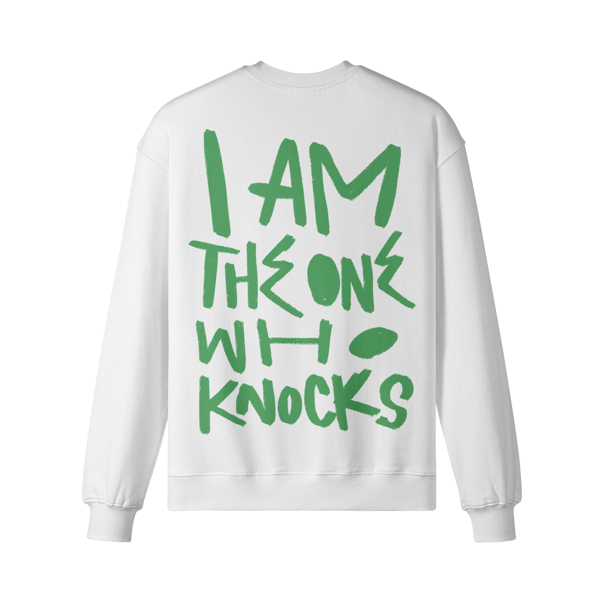 "I Am The One Who Knocks" Oversized Heavyweight Premium Sweatshirt