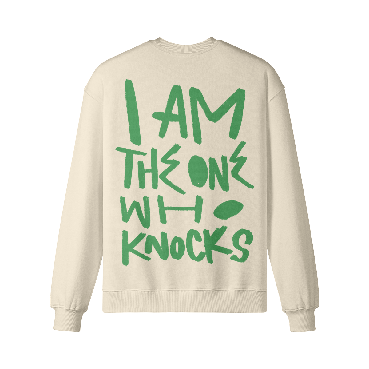 "I Am The One Who Knocks" Oversized Heavyweight Premium Sweatshirt