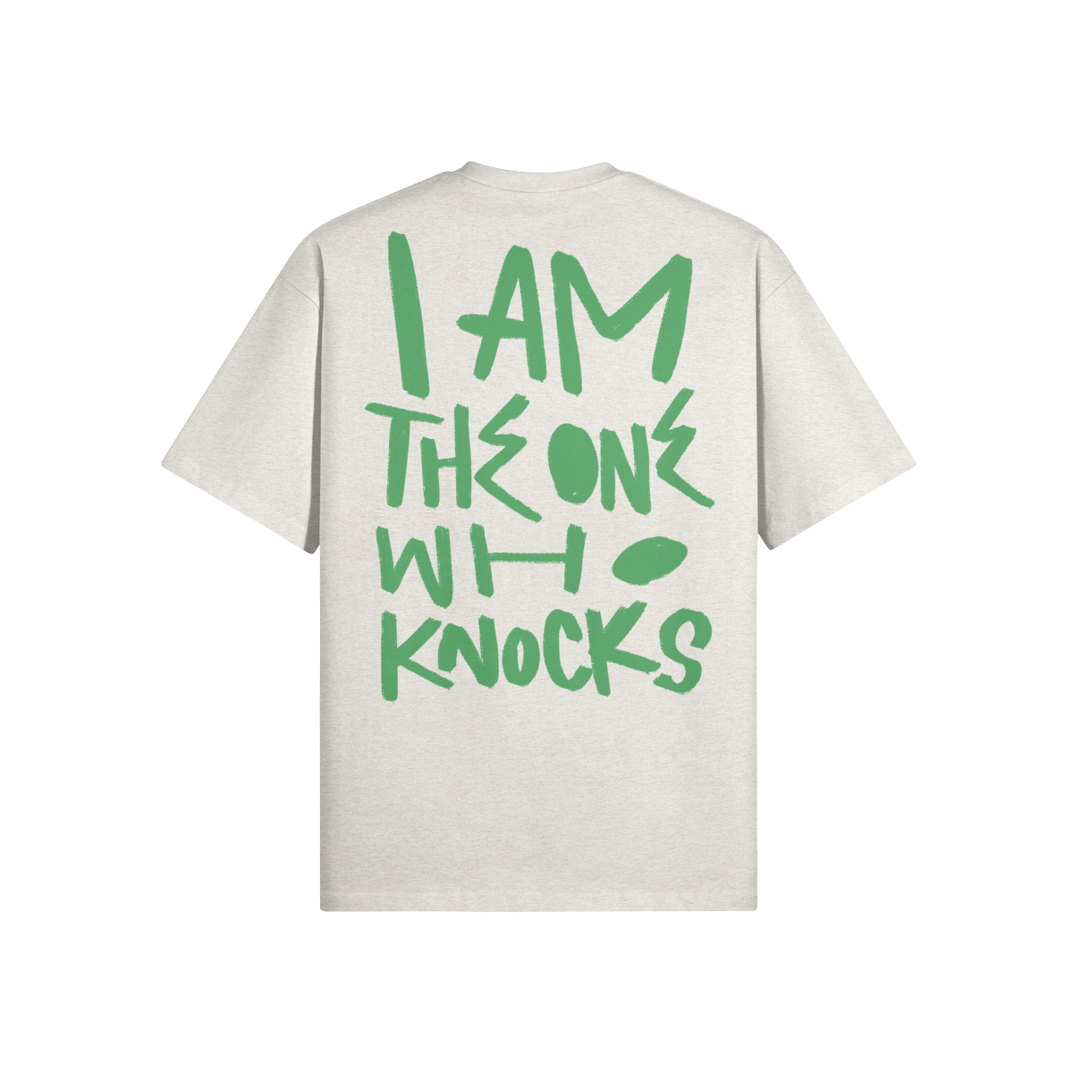 "I Am The One Who Knocks" Oversized Heavyweight Premium T-Shirt