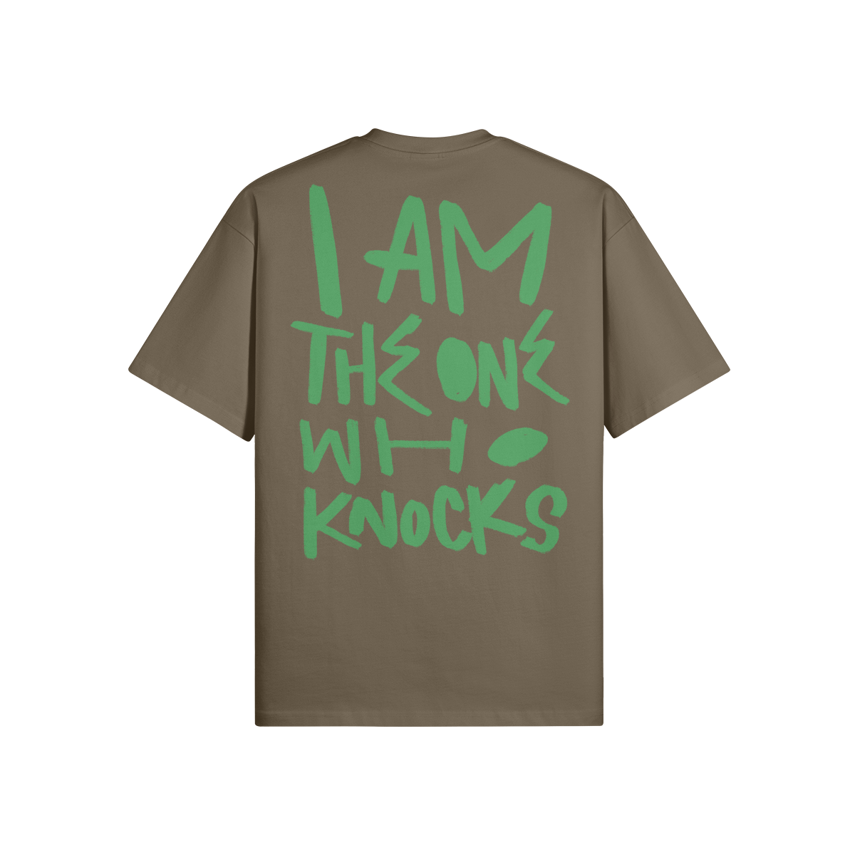 "I Am The One Who Knocks" Oversized Heavyweight Premium T-Shirt