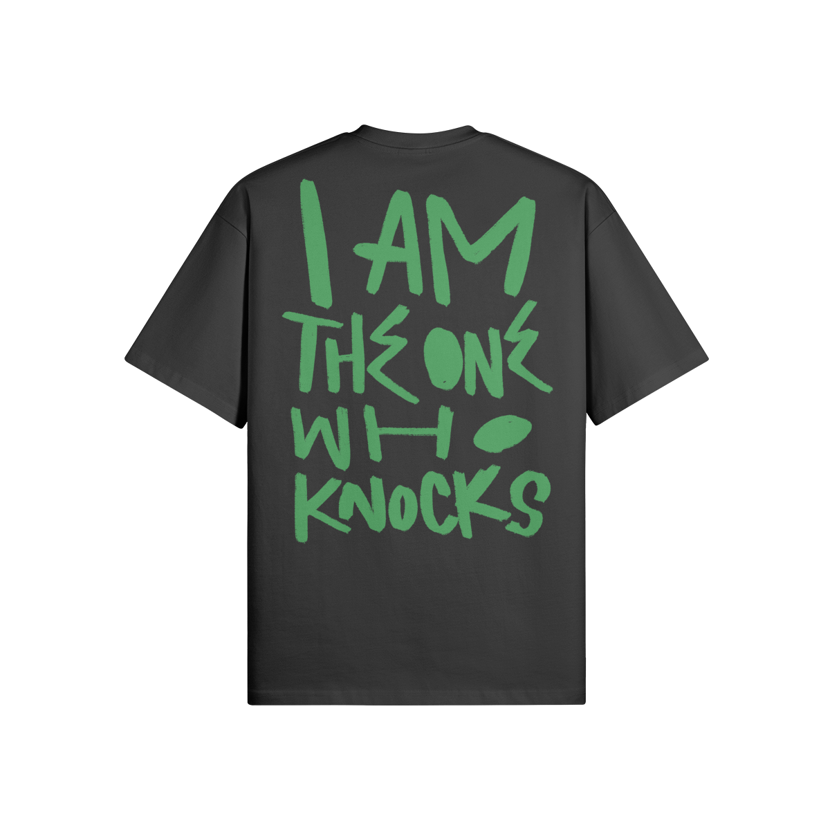 "I Am The One Who Knocks" Oversized Heavyweight Premium T-Shirt