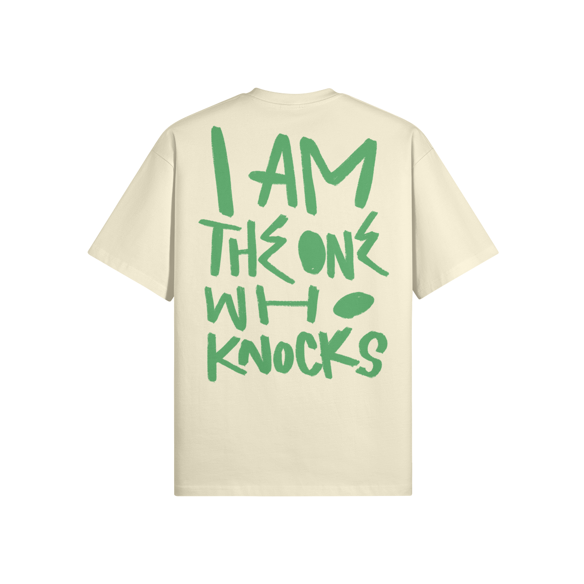 "I Am The One Who Knocks" Oversized Heavyweight Premium T-Shirt