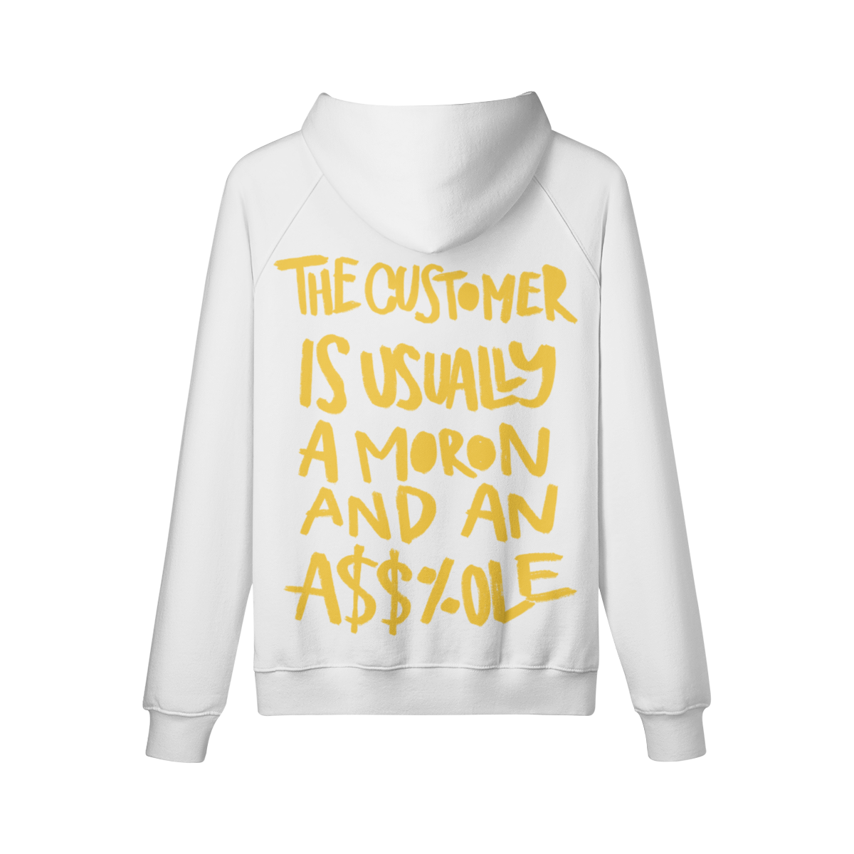 "The Customer" Oversized Heavyweight Premium Hoodie