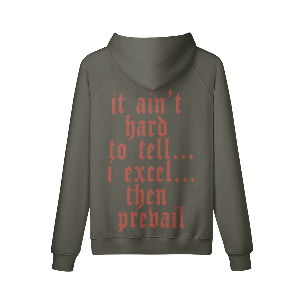 "It Ain't Hard To Tell" Oversized Heavyweight Premium Hoodie