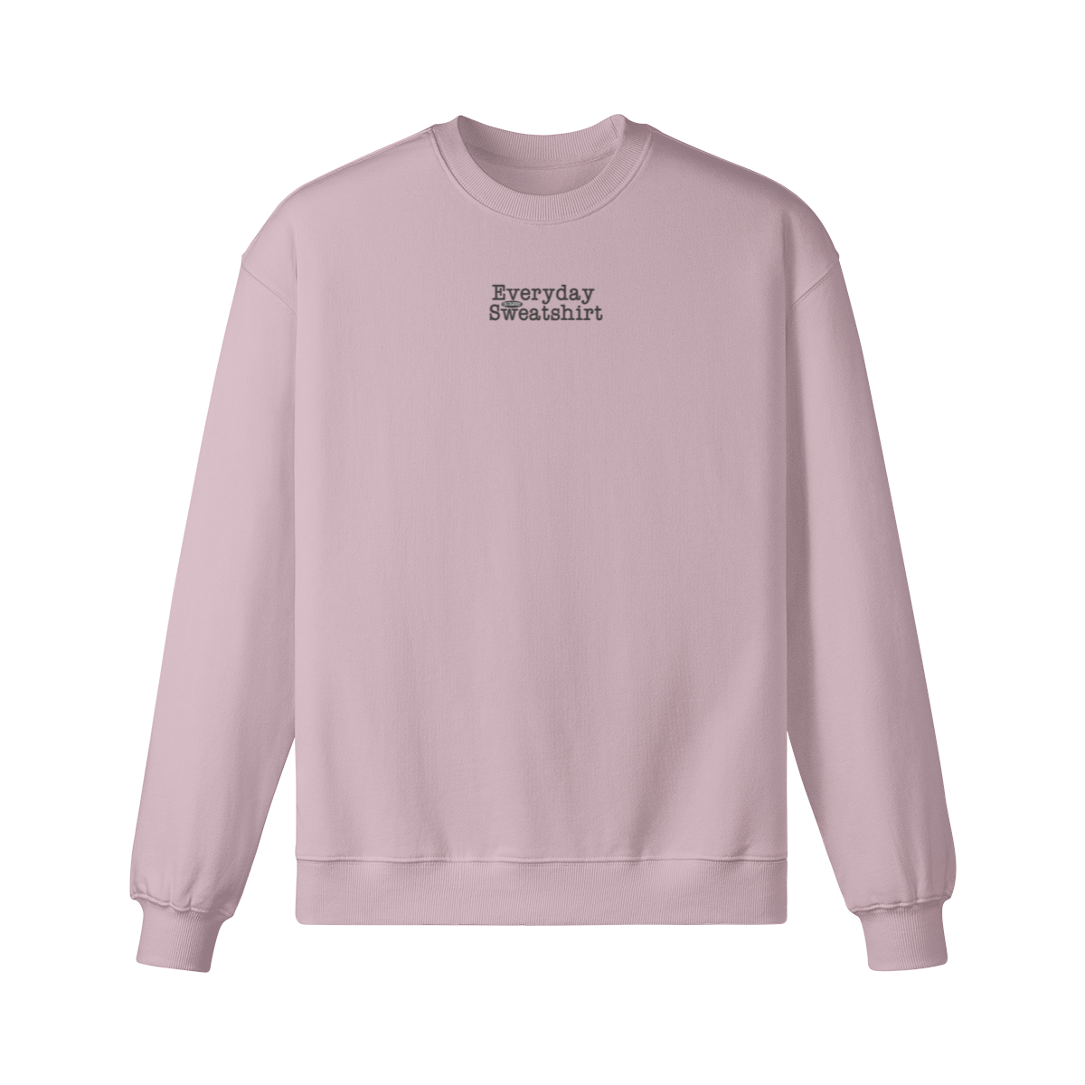 "Everyday Sweatshirt" Oversized Heavyweight Embroidered Sweatshirt