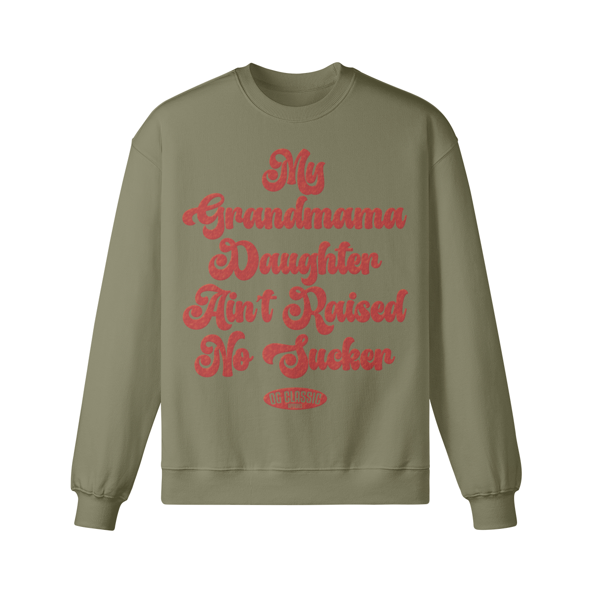 "Grandmama Daughter" Oversized Heavyweight Premium Sweatshirt