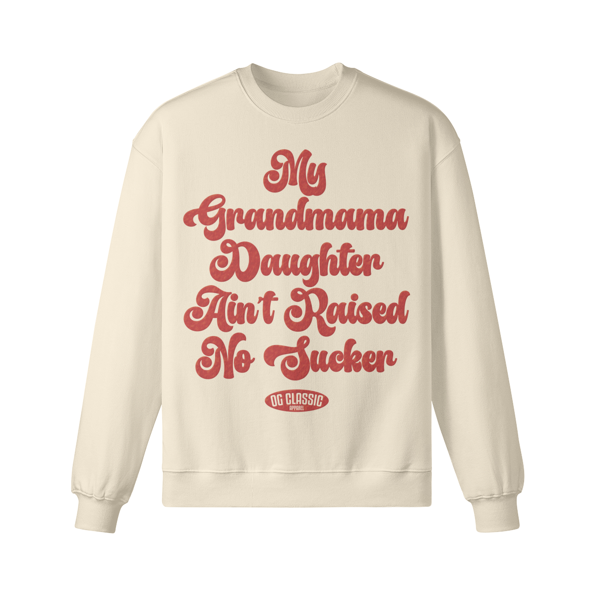 "Grandmama Daughter" Oversized Heavyweight Premium Sweatshirt