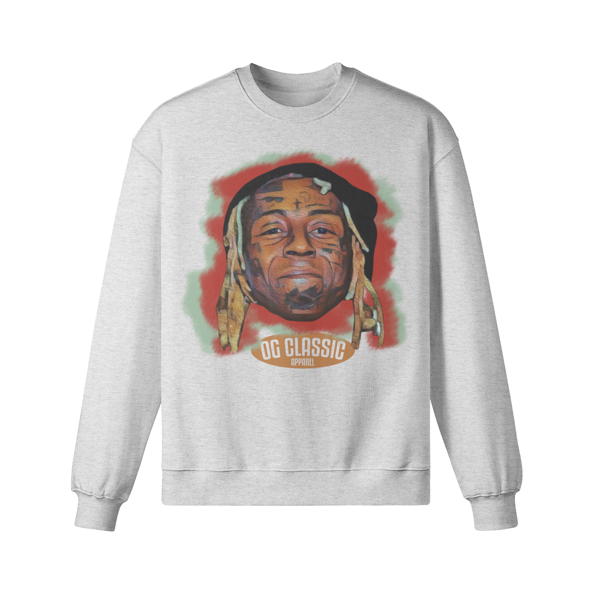 "Where The Cash At" Oversized Heavyweight Premium Sweatshirt